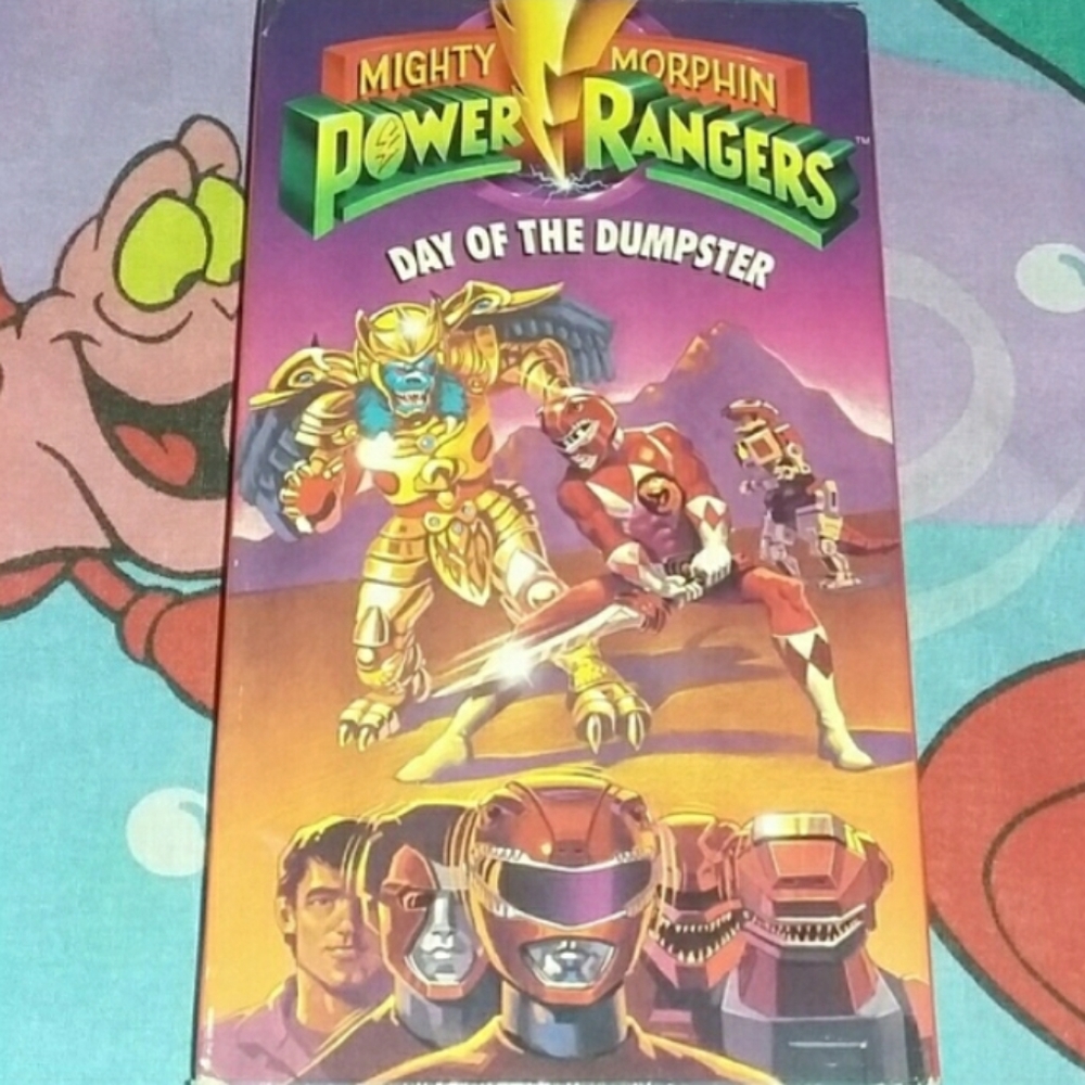 1993 Power Rangers Day of the Dumpster VHS 90s